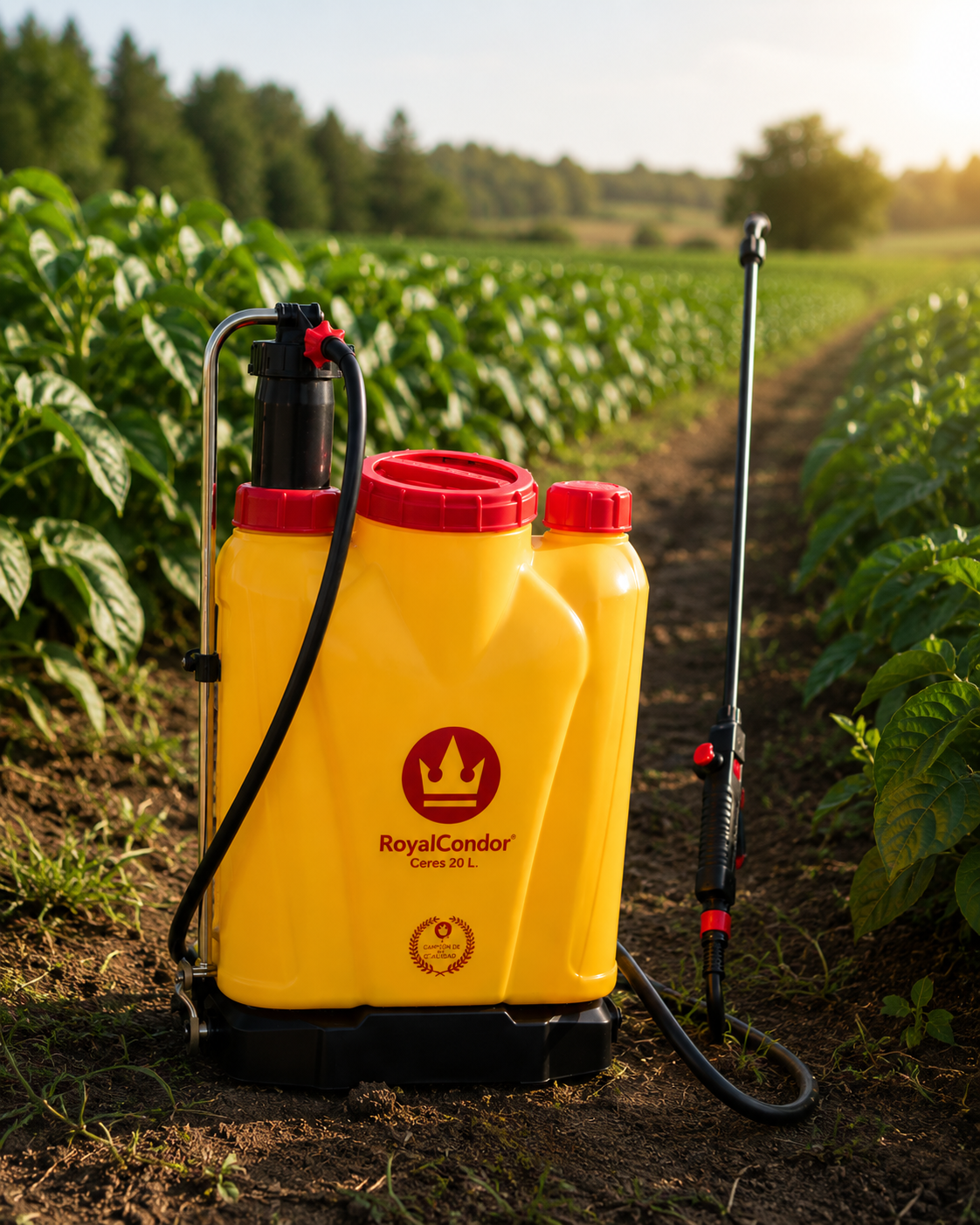 Fumigadora Manual Royal Condor Ceres 20L Bomba Hidráulica