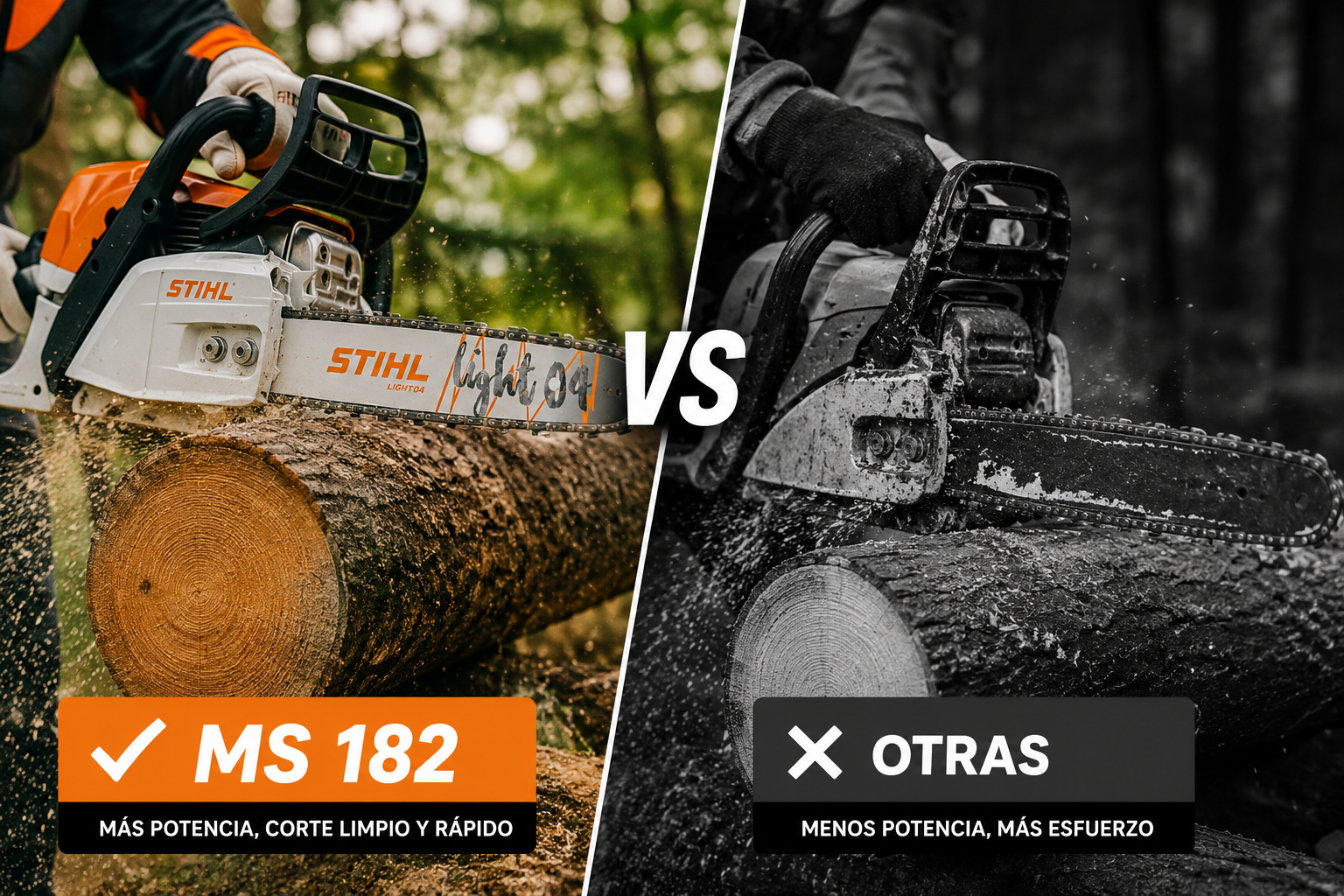 Motosierra STIHL MS 182