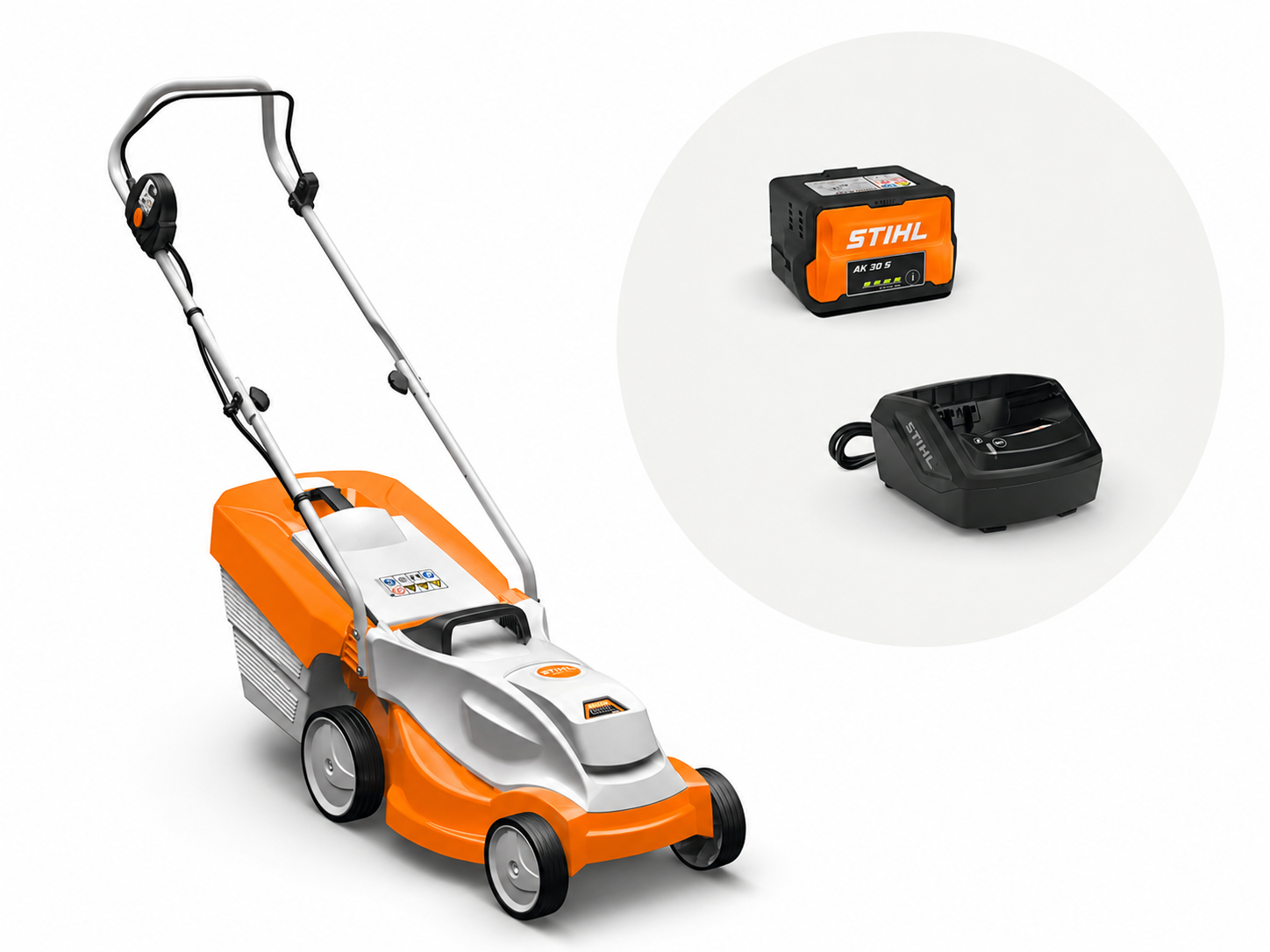 Cortacésped a Batería Stihl RMA 235 – Batería y Cargador Incluidos