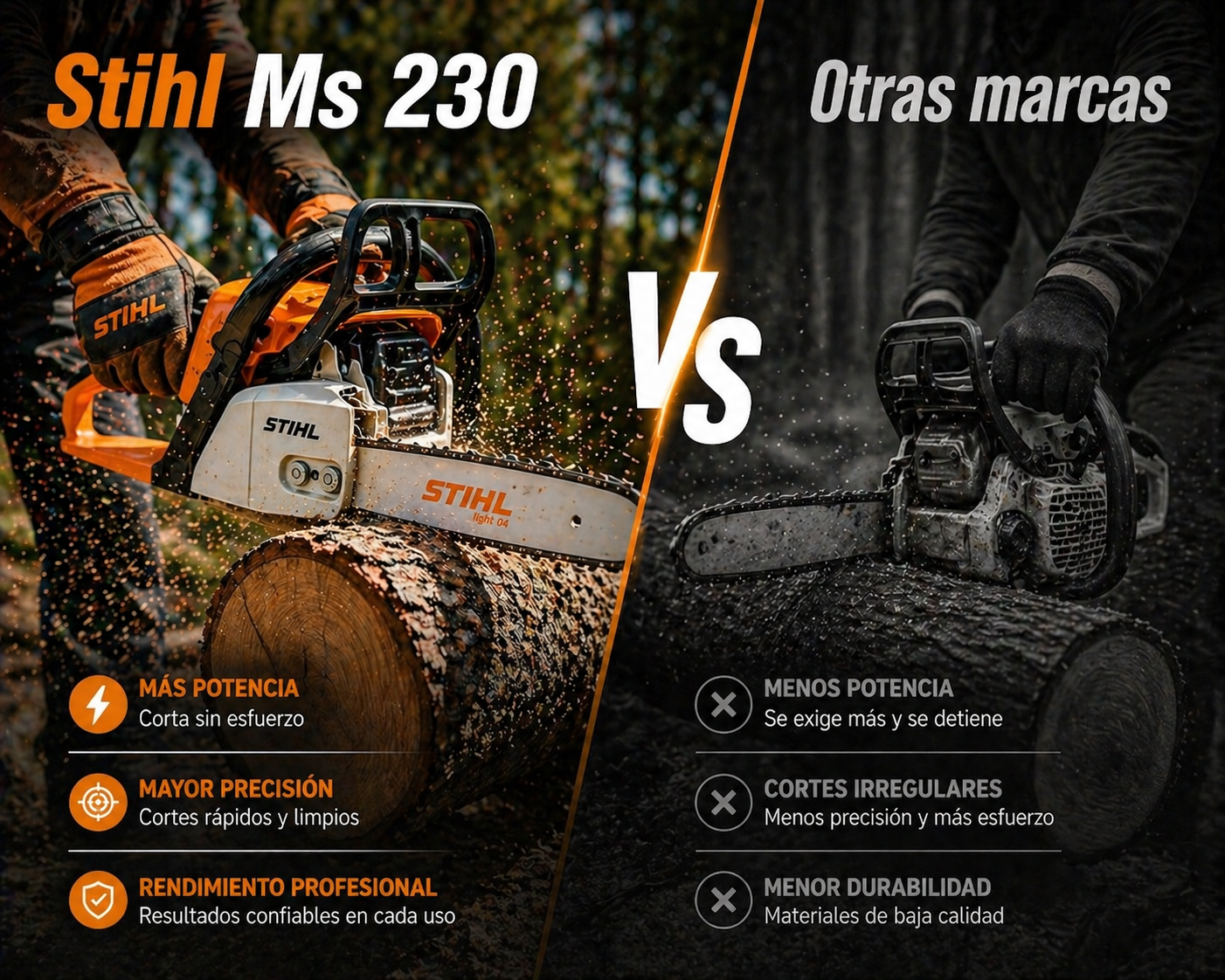 Motosierra STIHL MS 230